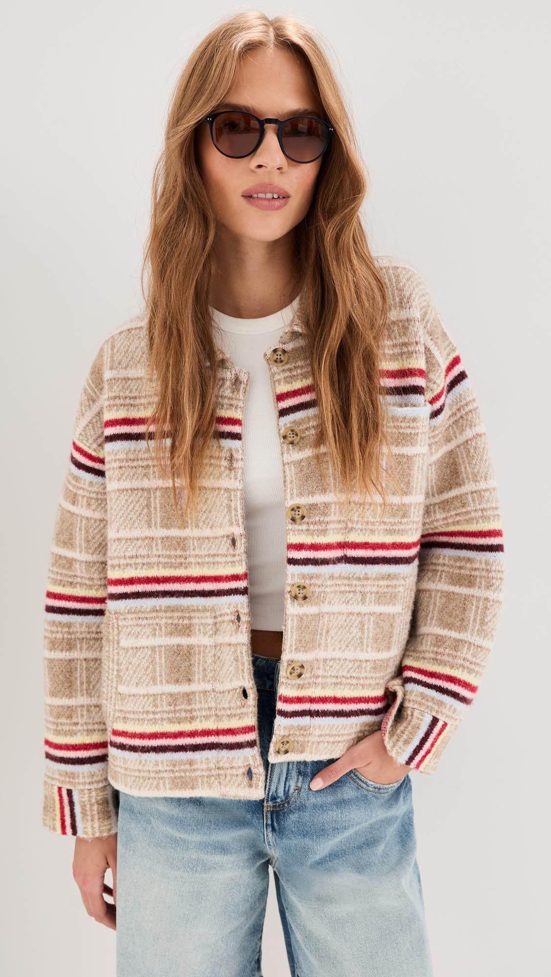 Faye Oversized Shacket by LE BOP