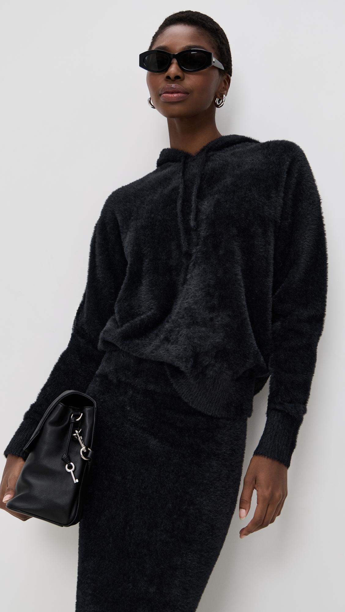 Fuzzy Hoodie by LE BOP