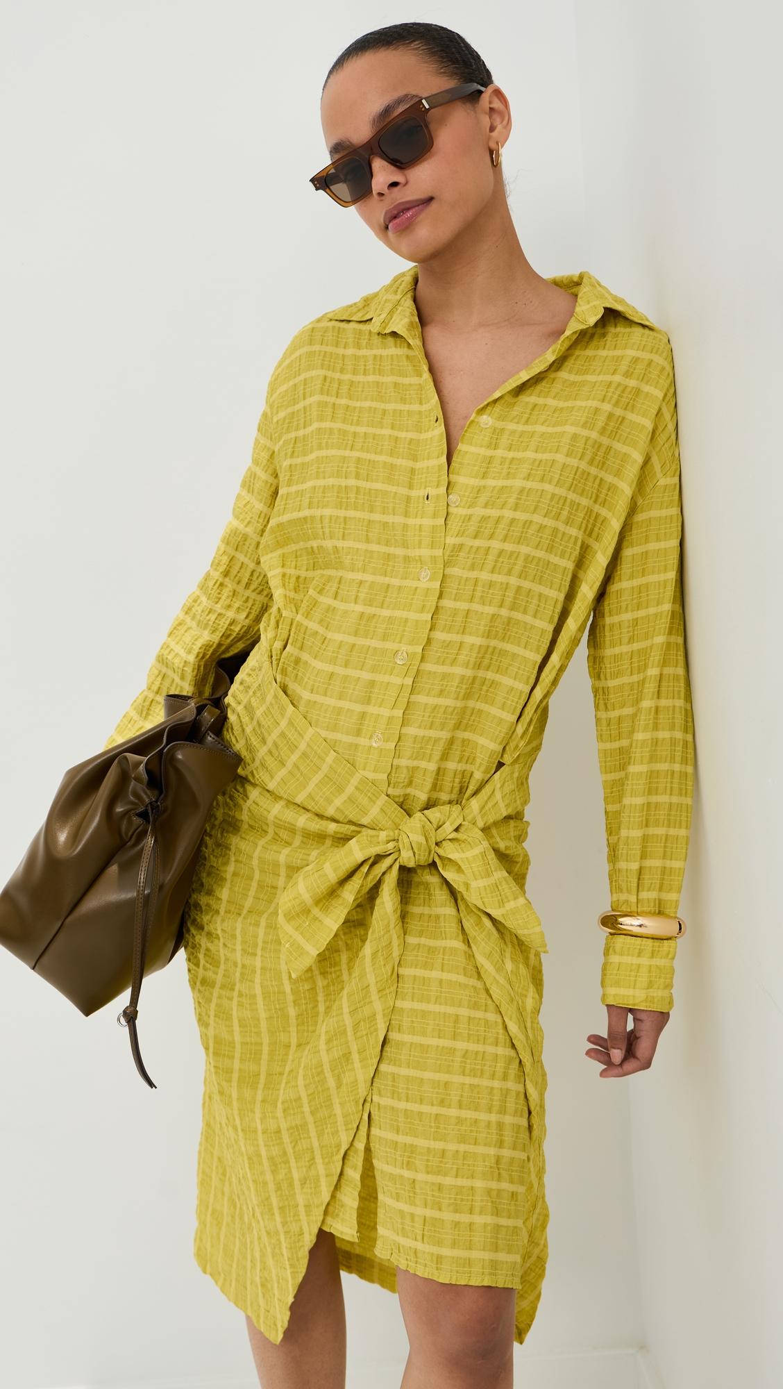 Hollis Checked Dress by LE BOP