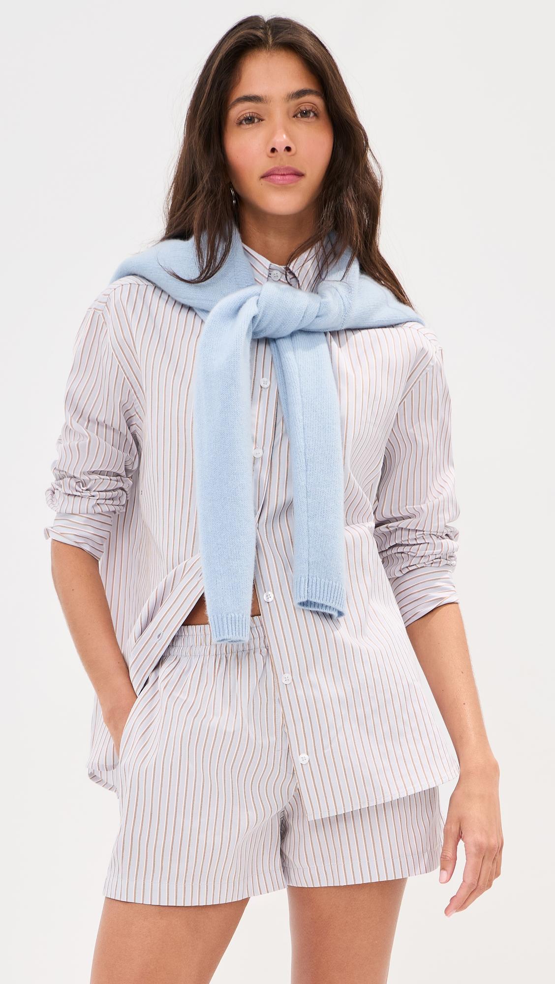 Kali Tie Back Button Down by LE BOP