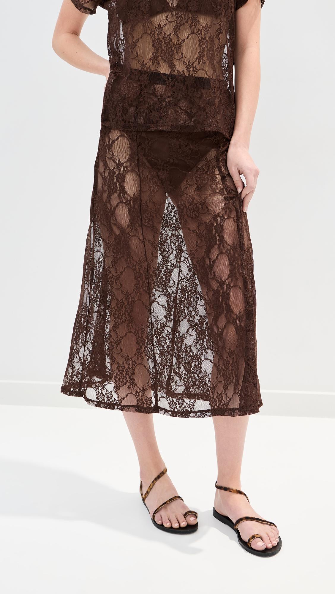 Lace Skirt by LE BOP