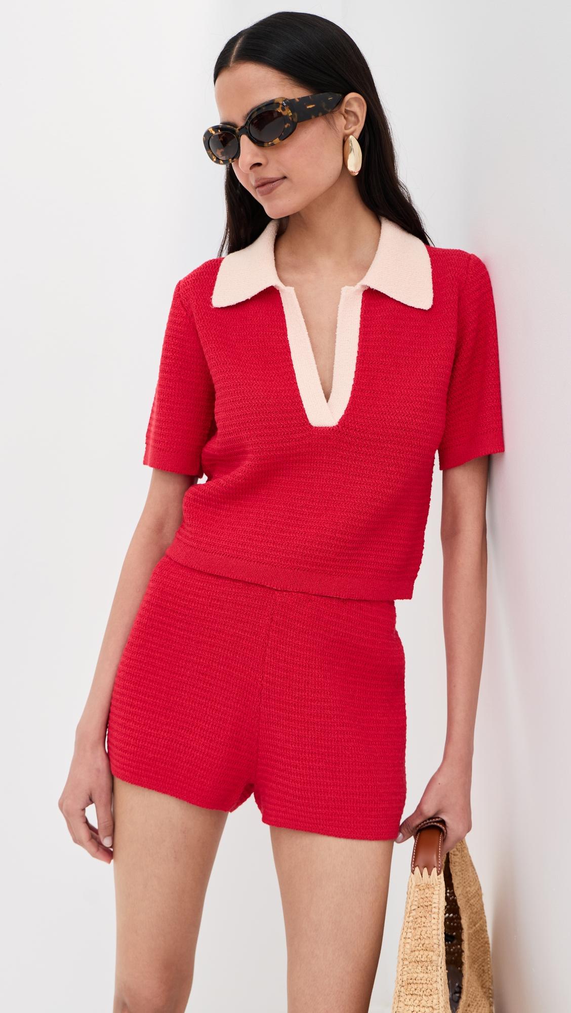 Lia Crop Polo by LE BOP