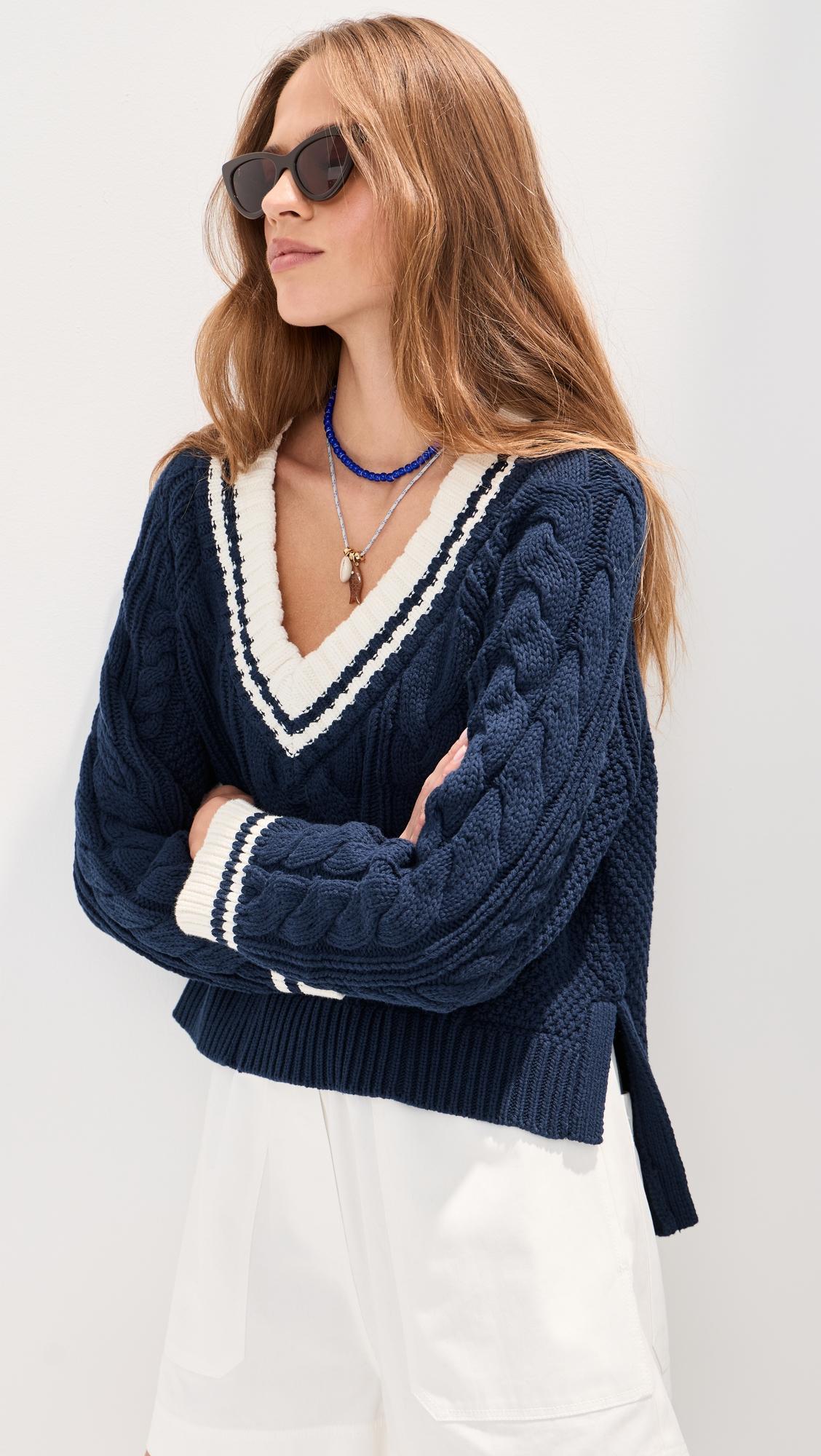 Marley V Neck Sweater by LE BOP