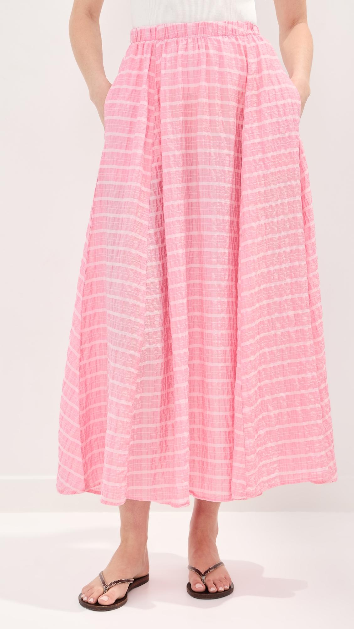 Martha Checked Skirt by LE BOP