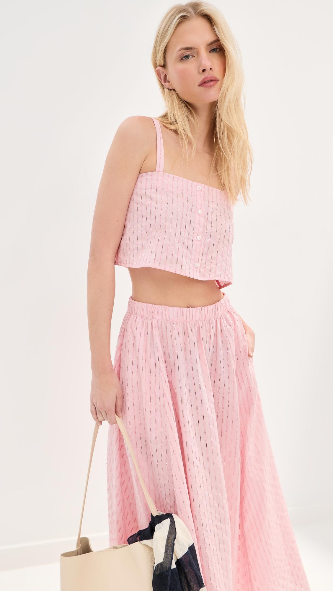 Martha Eyelet Top by LE BOP