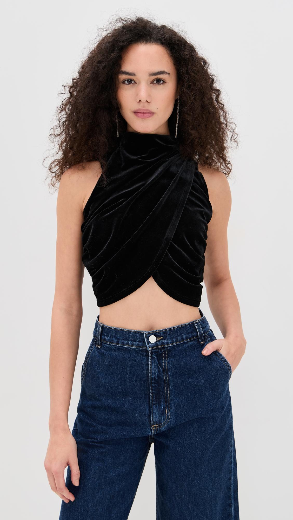 Mel Velvet Top by LE BOP