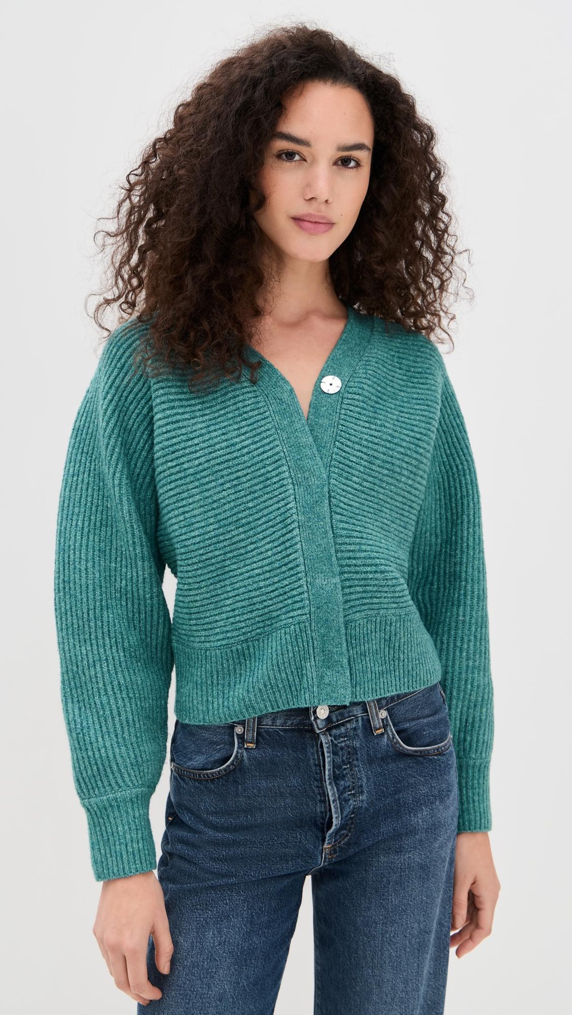 Mira Stitched Cardigan by LE BOP