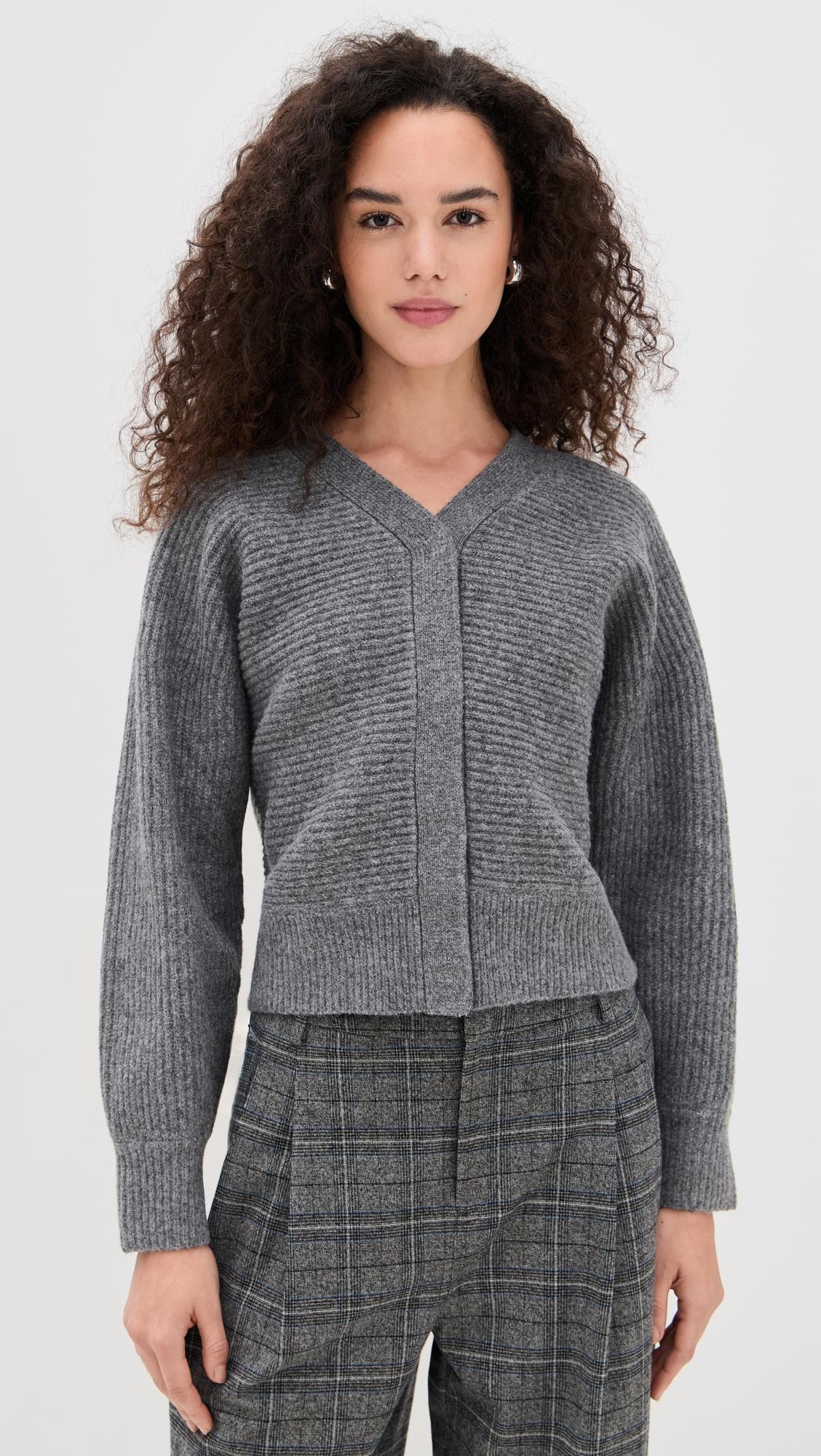 Mira Stitched Cardigan by LE BOP