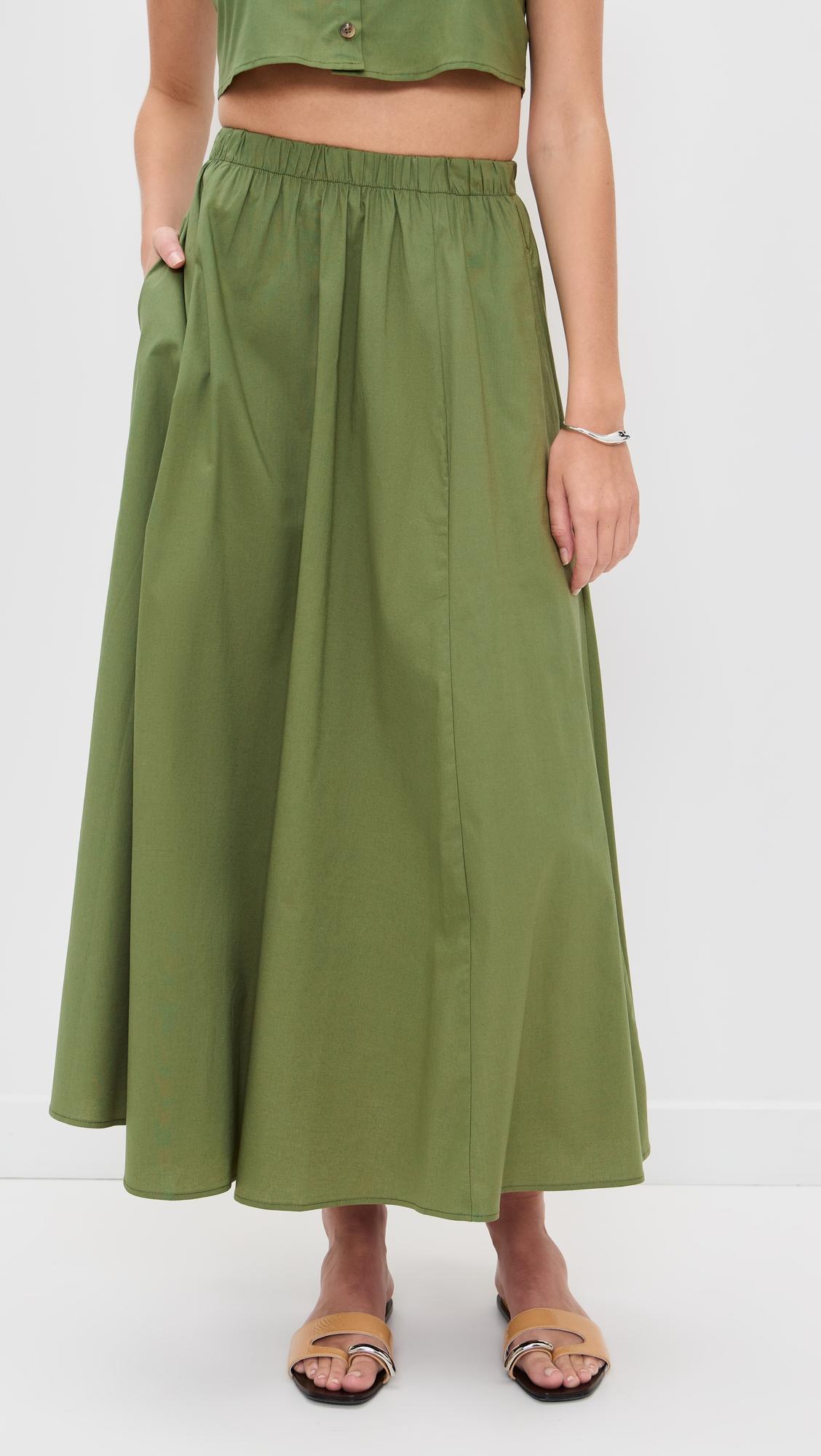 Poplin Martha Skirt by LE BOP