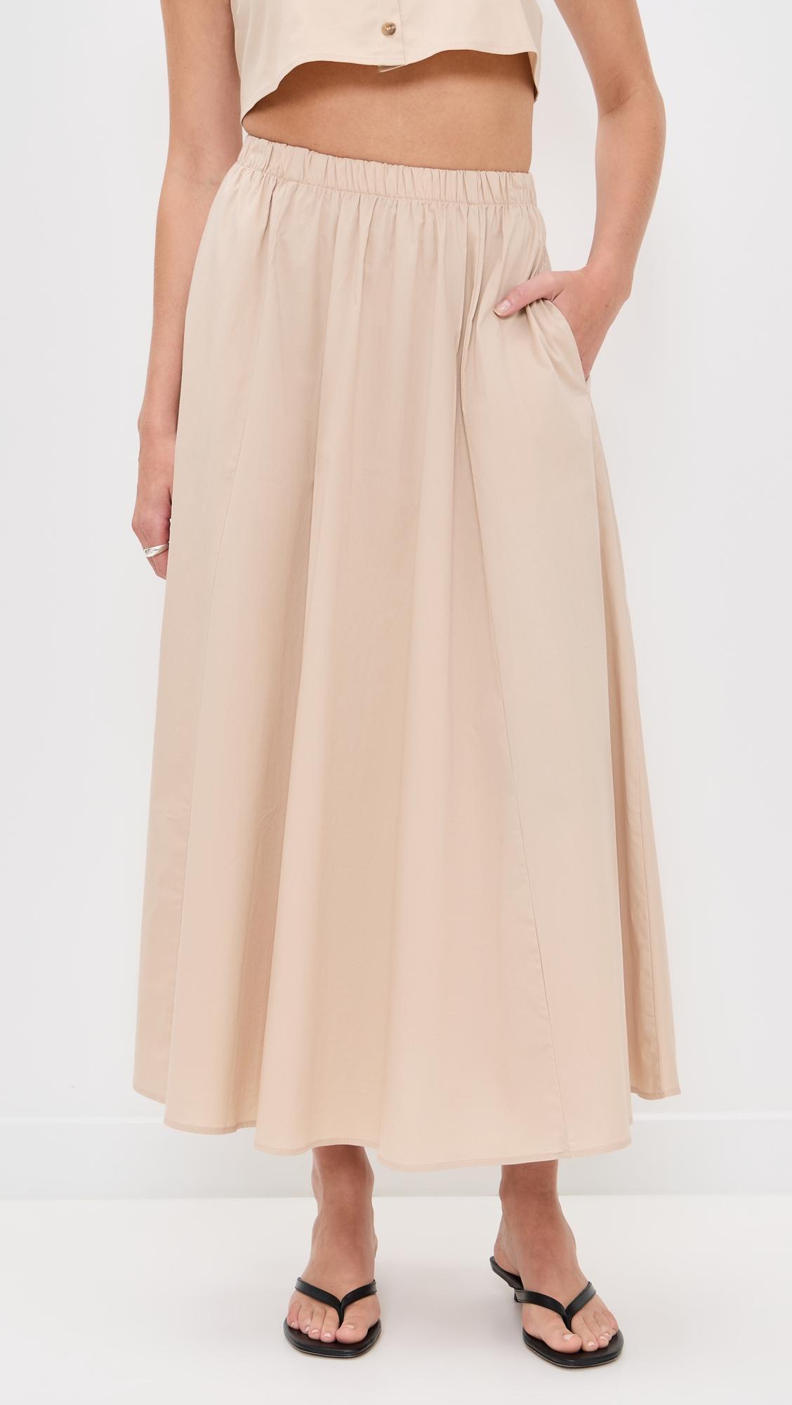 Poplin Martha Skirt by LE BOP