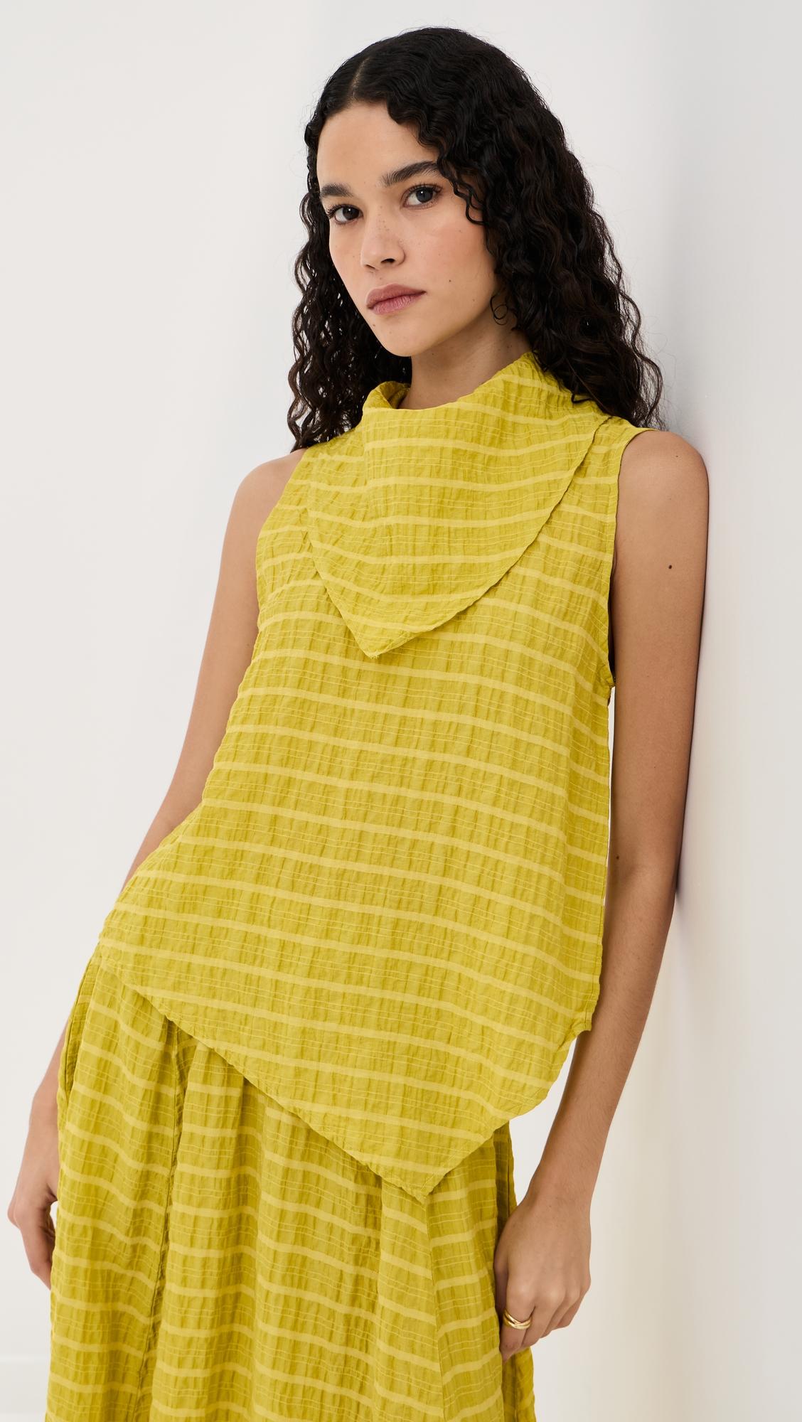 Riley Checked Blouse by LE BOP