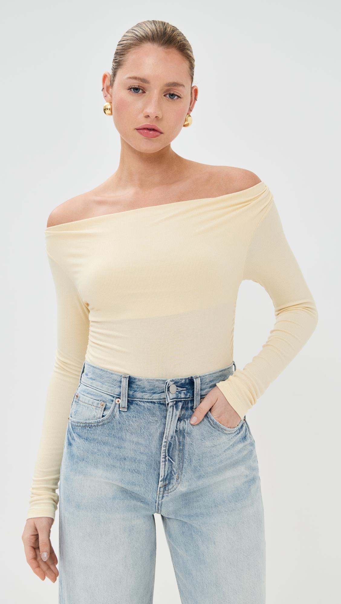 Scarlet Off Shoulder Top by LE BOP