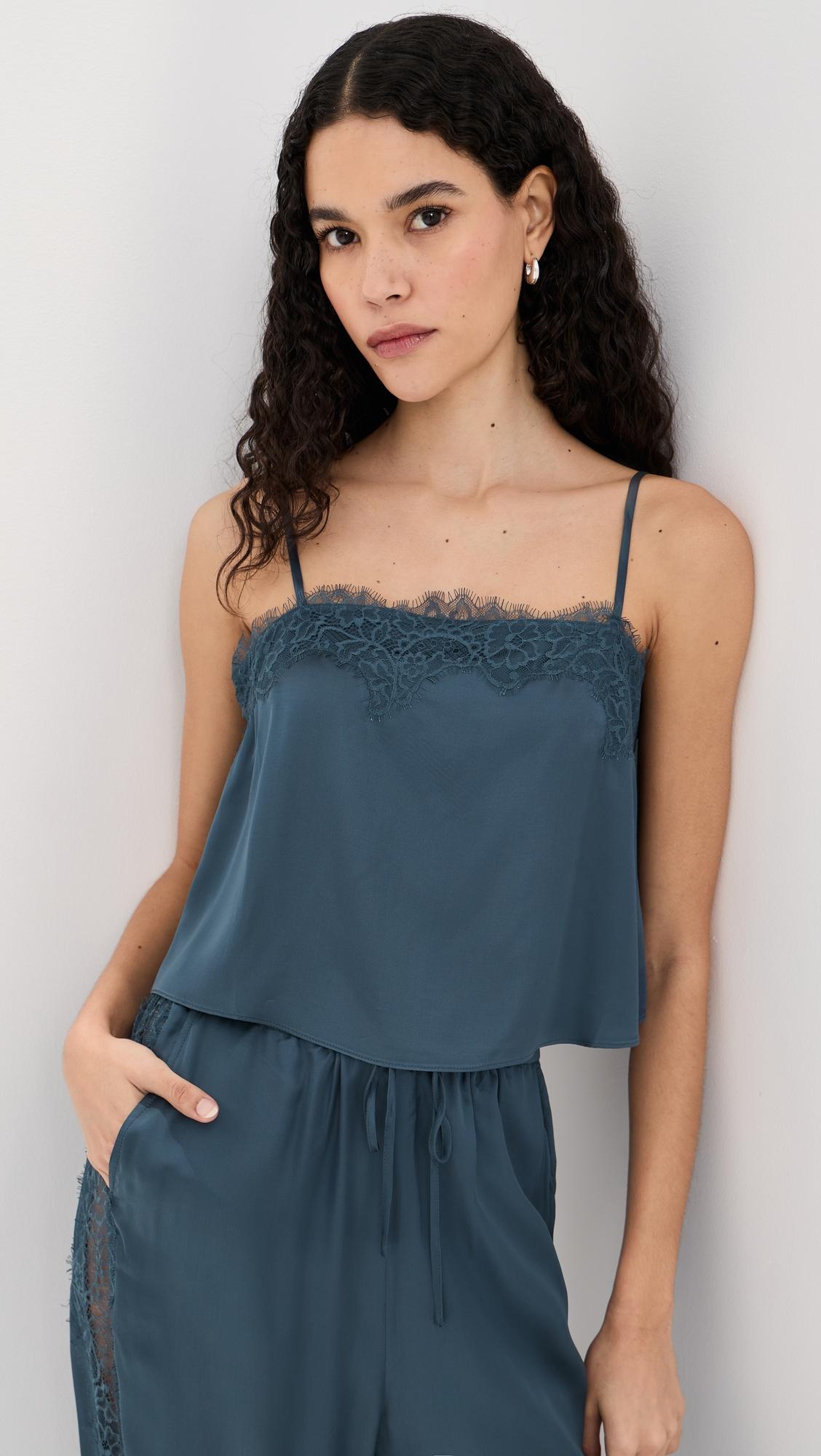 Sienna Satin Top by LE BOP