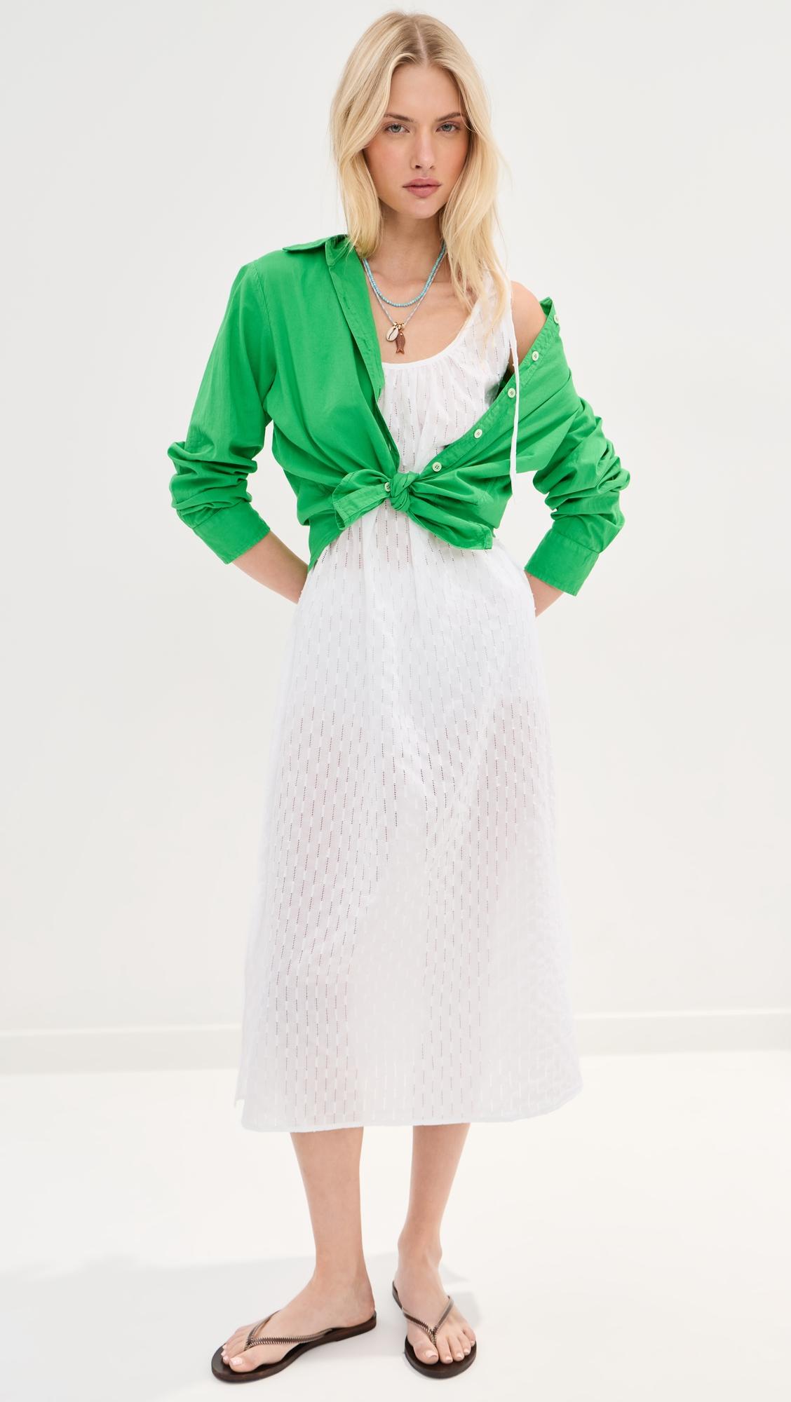 Skylar Eyelet Maxi Dress by LE BOP