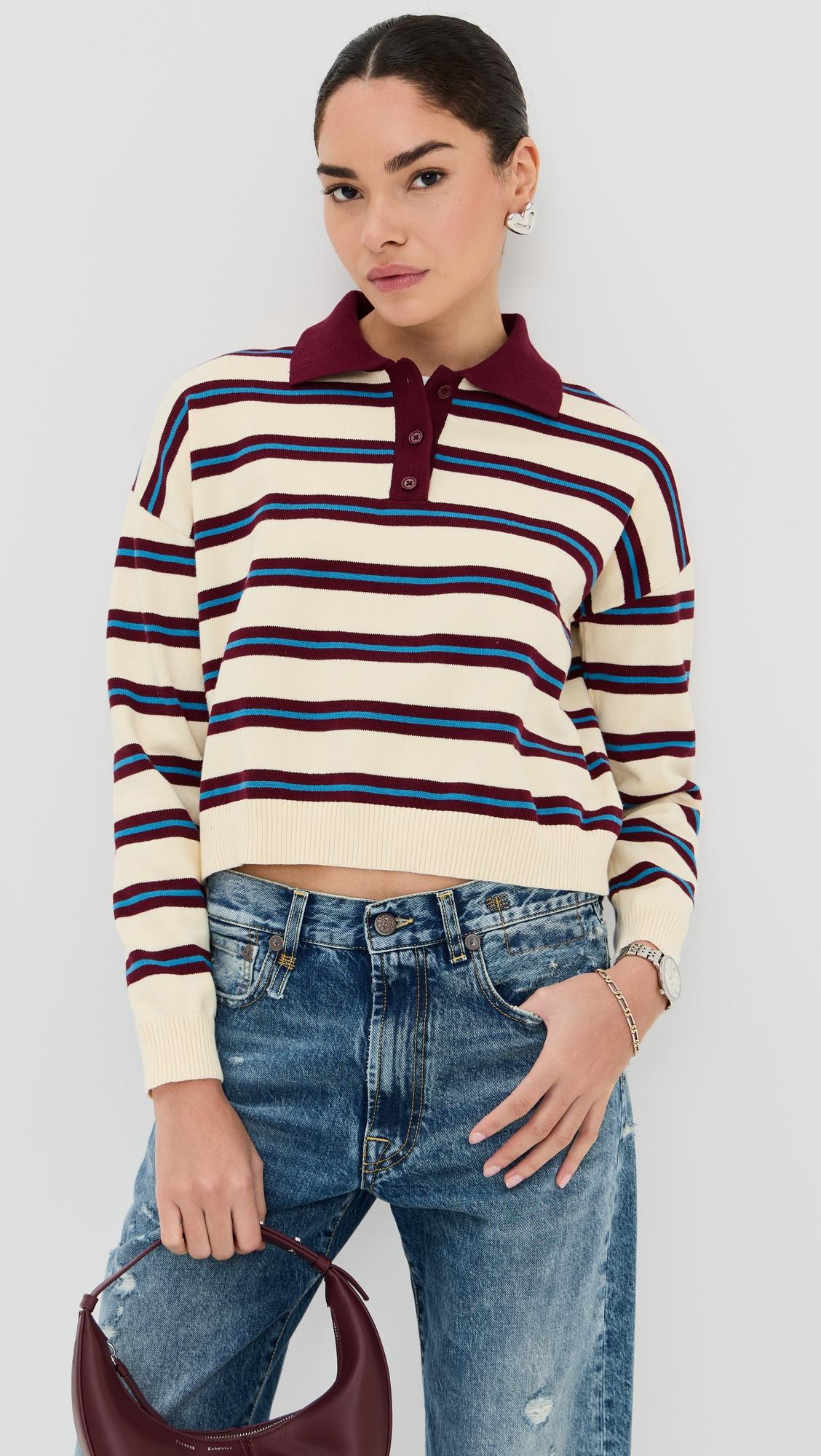 Zadie Crop Polo by LE BOP