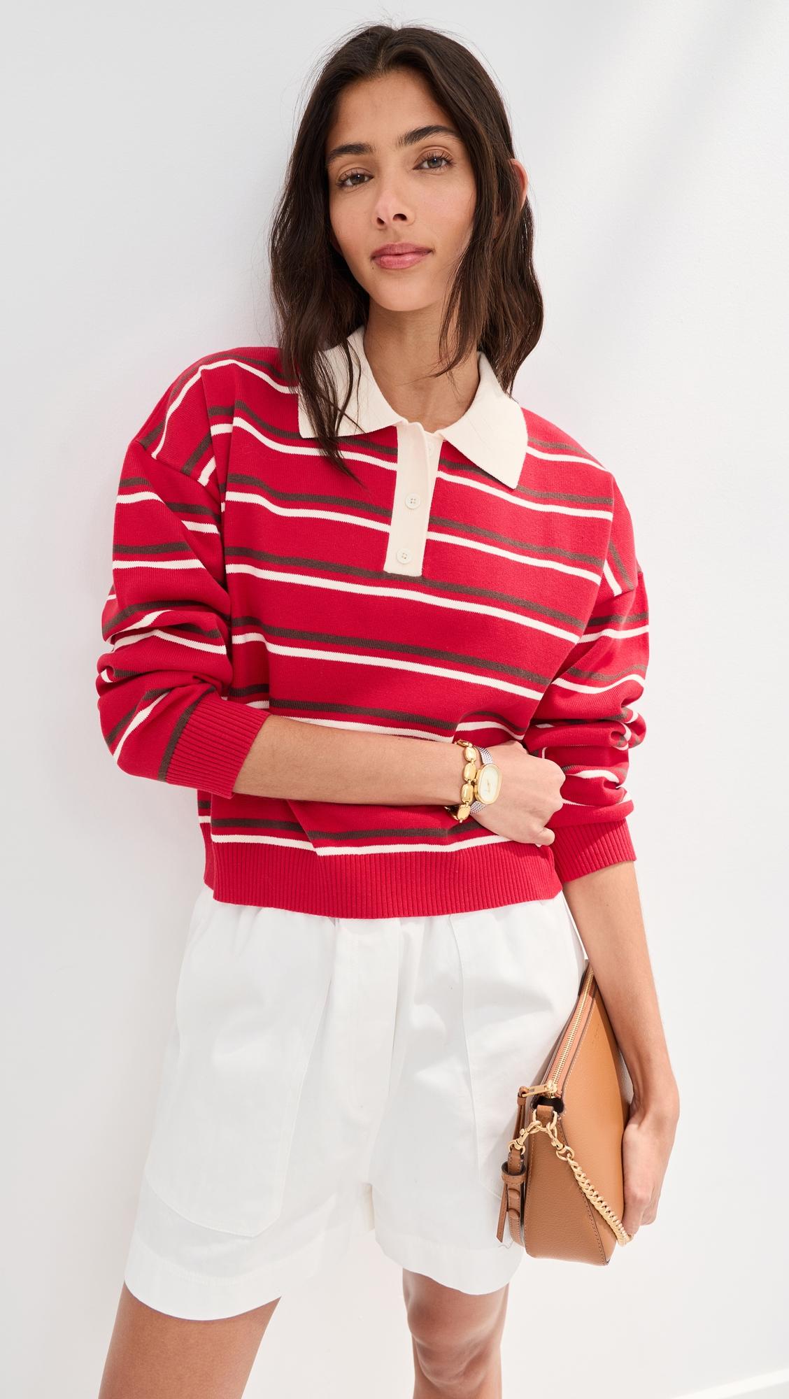 Zadie Crop Polo by LE BOP