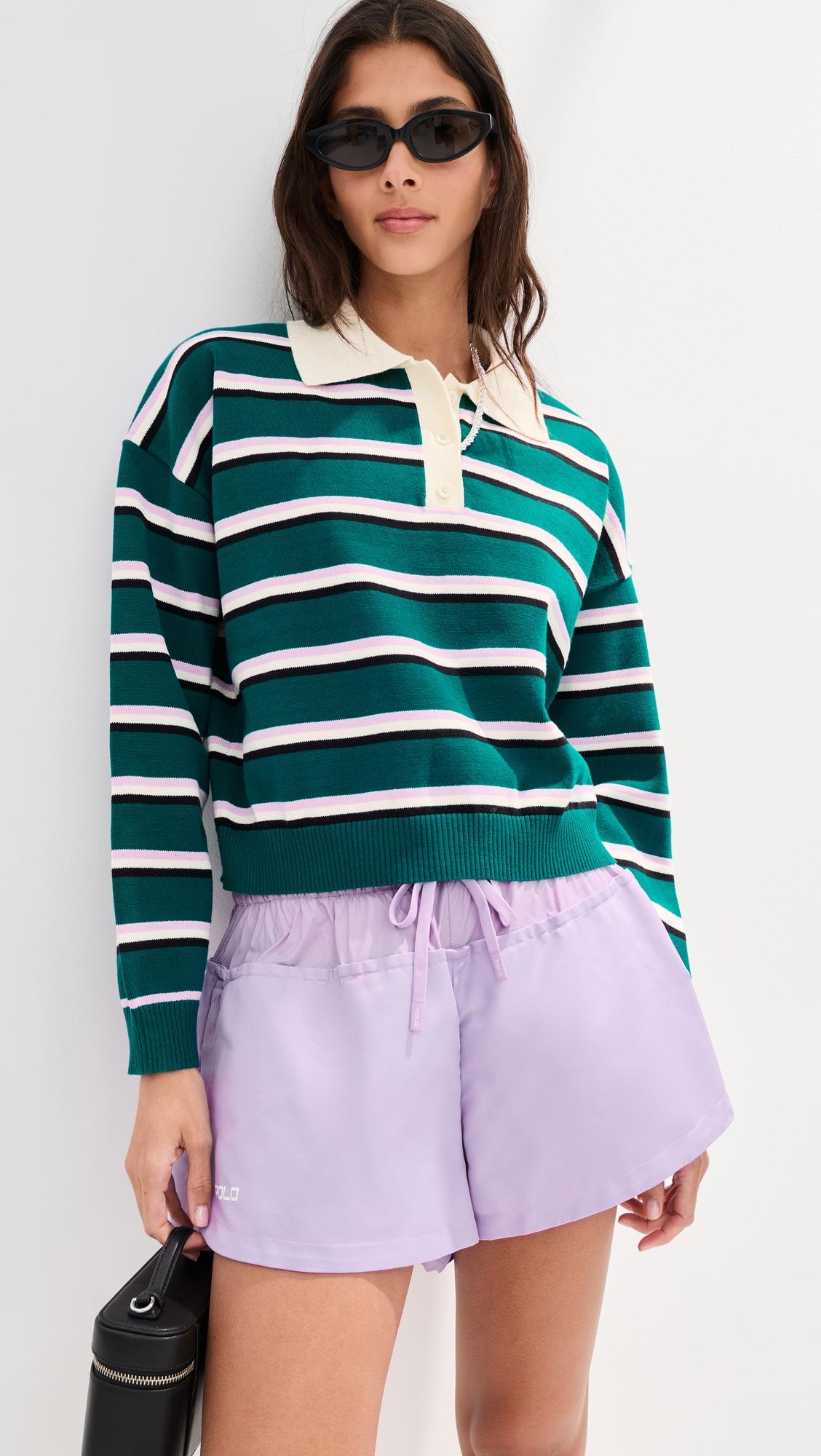 Zadie Crop Polo by LE BOP