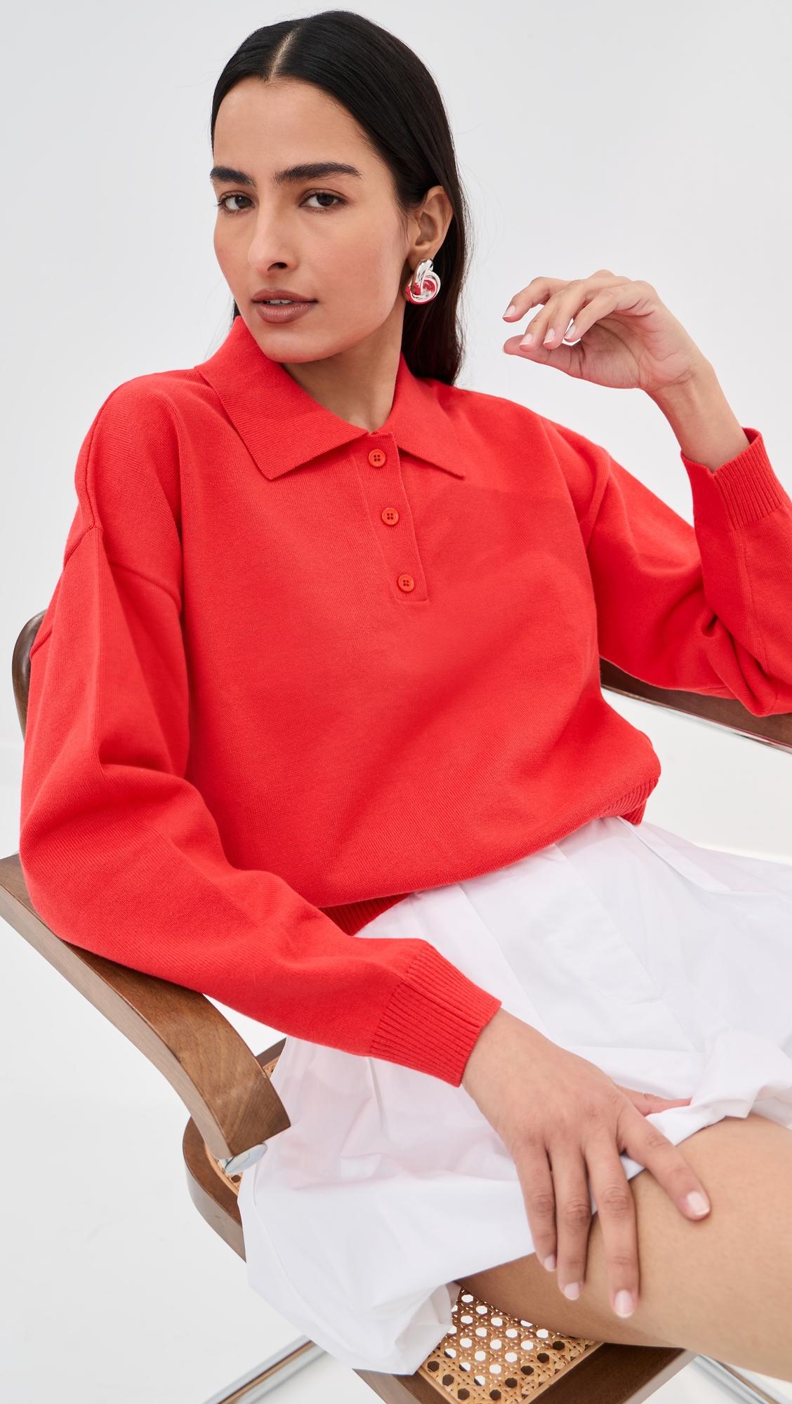 Zadie Crop Polo by LE BOP