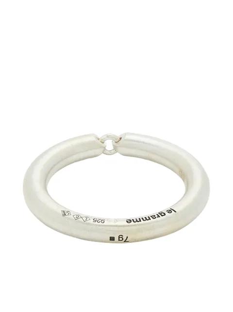 La 7g Segment brushed ring by LE GRAMME
