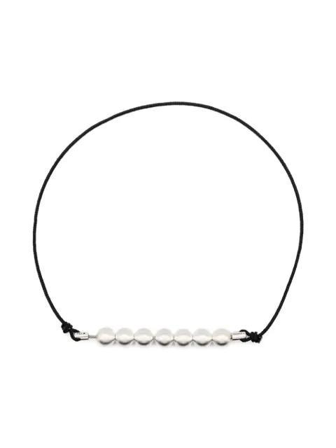 beaded cord bracelet by LE GRAMME