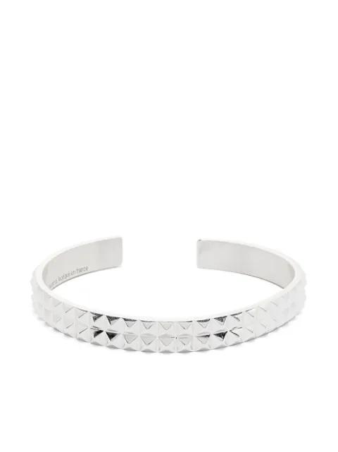 pyramid-guilloche bracelet by LE GRAMME