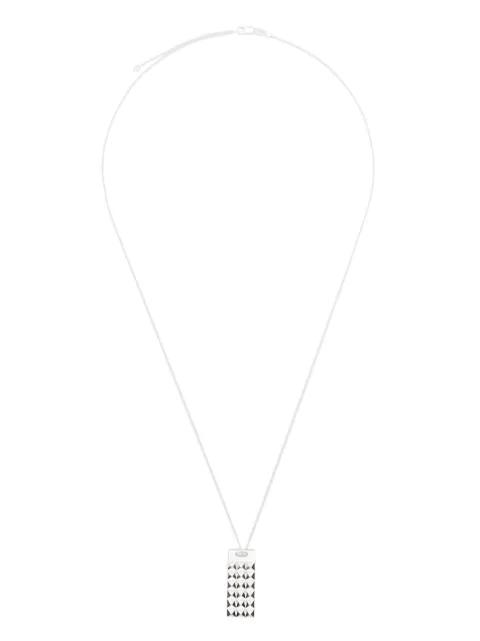 pyramid-pendant necklace by LE GRAMME