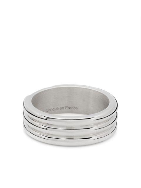 sterling silver 9g Gordon band ring by LE GRAMME