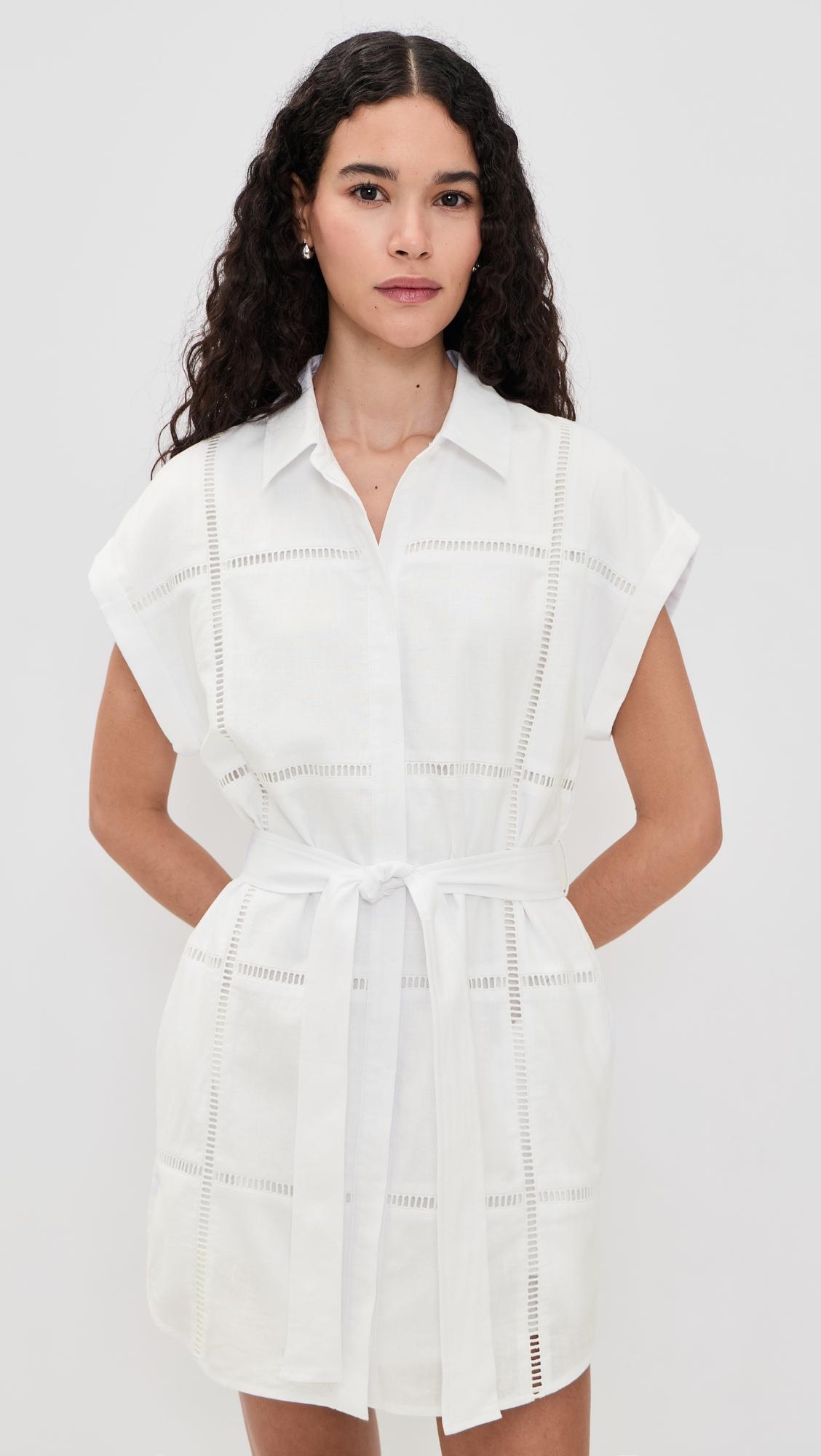 Eyelet Shirtdress by LE JEAN