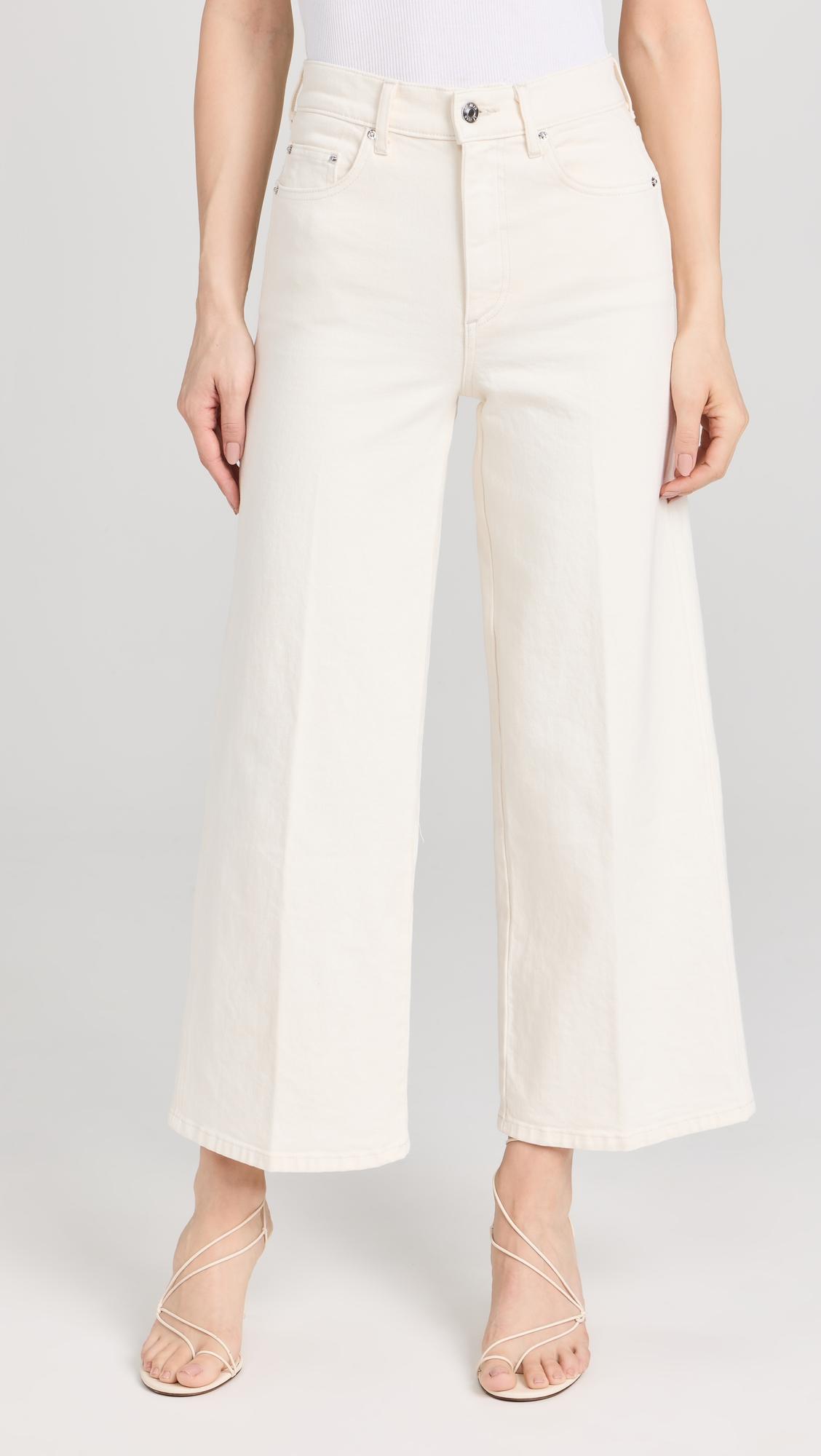Juliette Wide Leg Ankle Jeans by LE JEAN