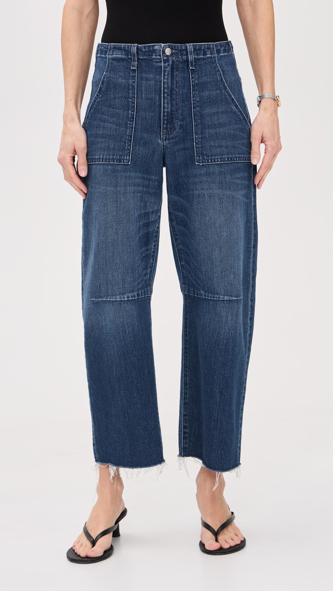 Petite Utility Jeans by LE JEAN