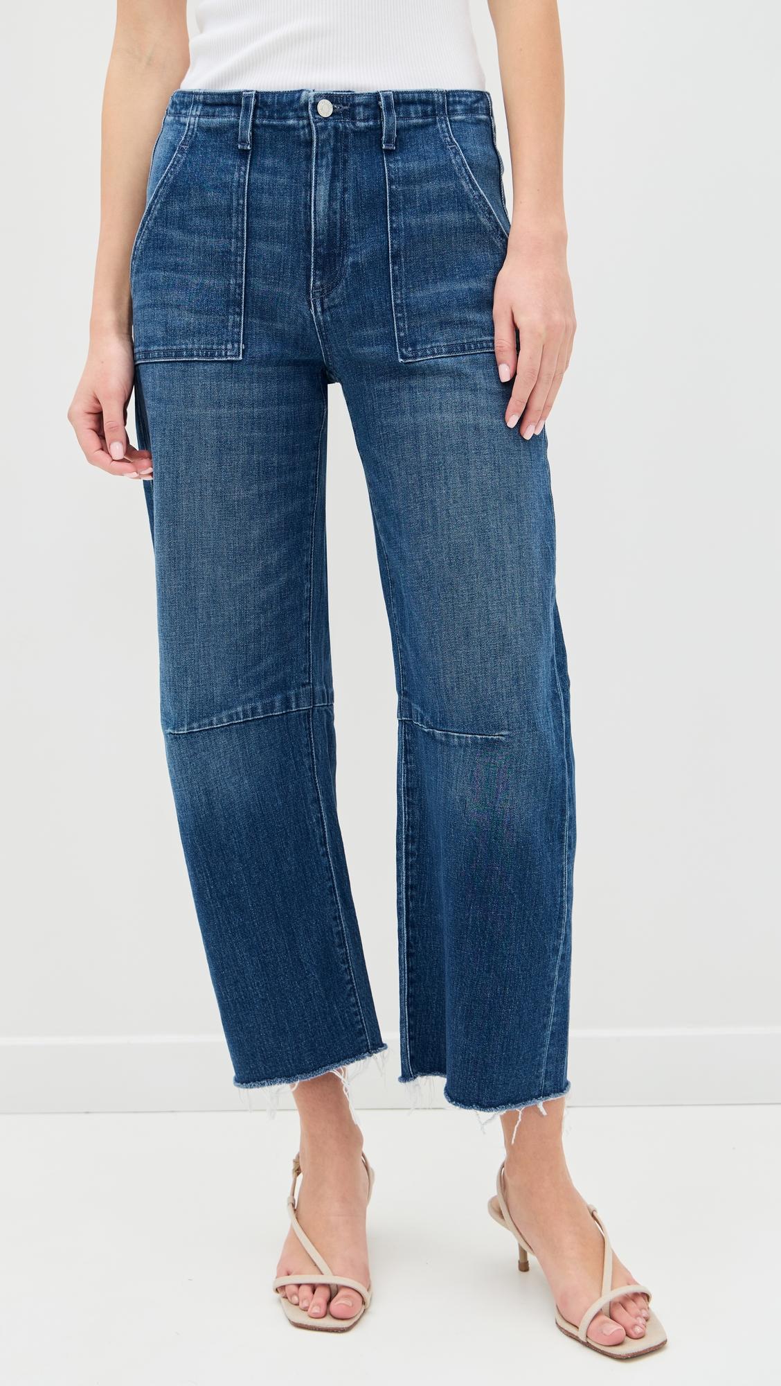 Utility Soft Barrel Jeans by LE JEAN