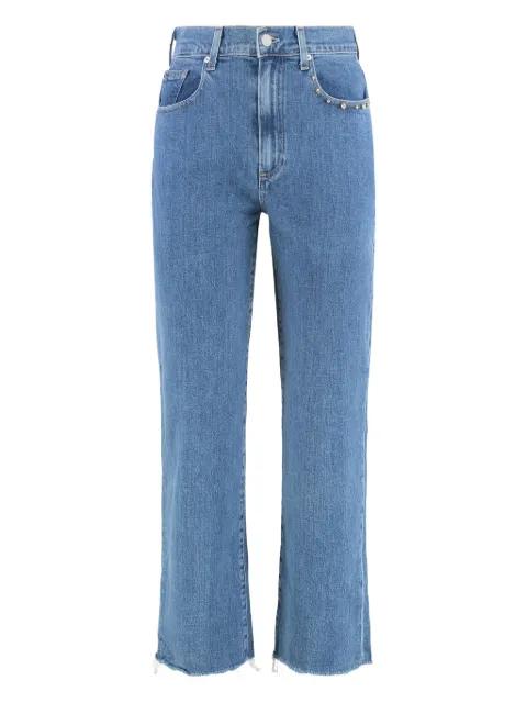 frayed jeans by LE JEAN