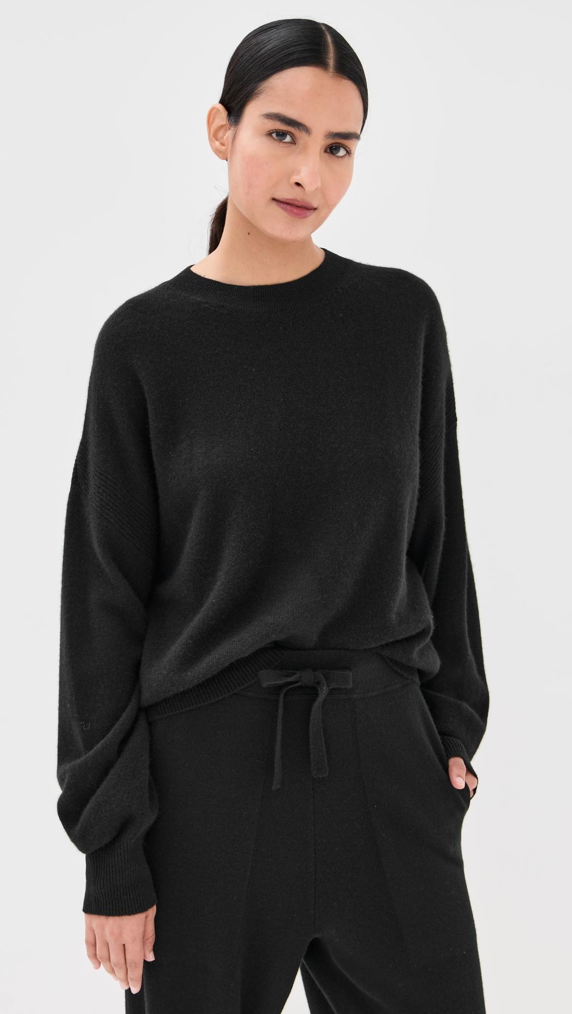 Cashmere Modena Brushed Sweater by LE KASHA