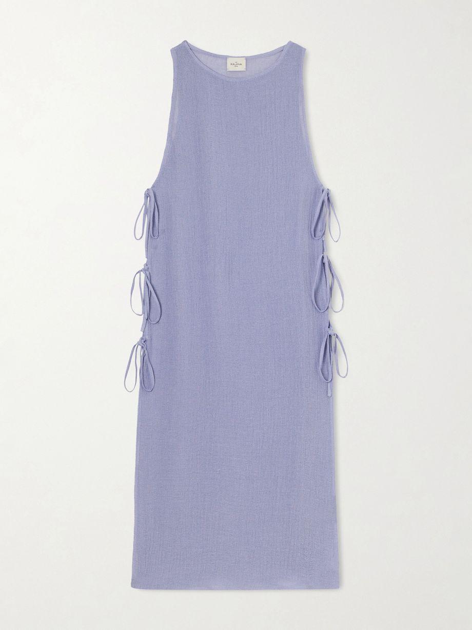 Jarajug organic linen midi dress by LE KASHA