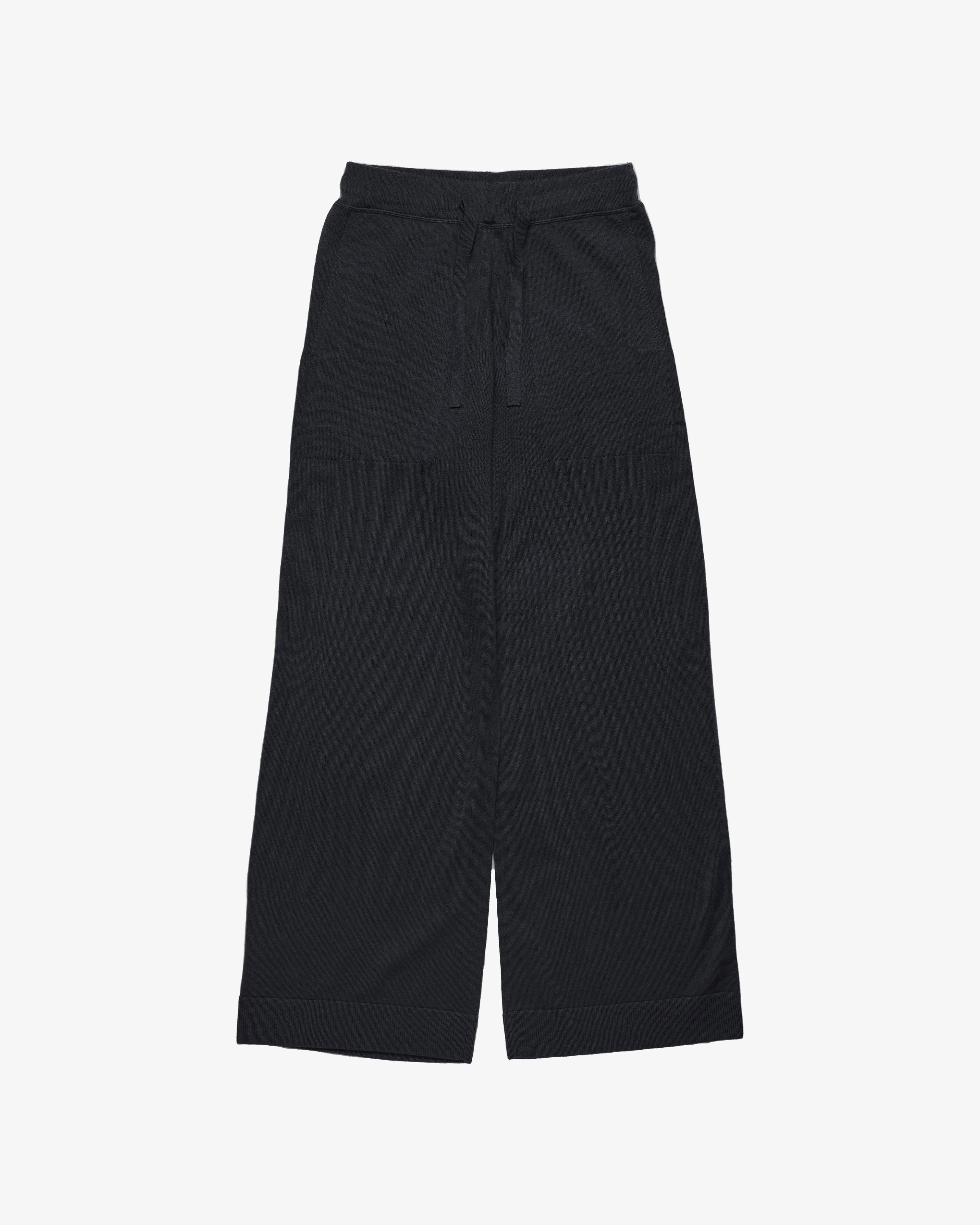 LE KASHA - Women's Suria Wide Pants With Cordon - (Navy933) by LE KASHA