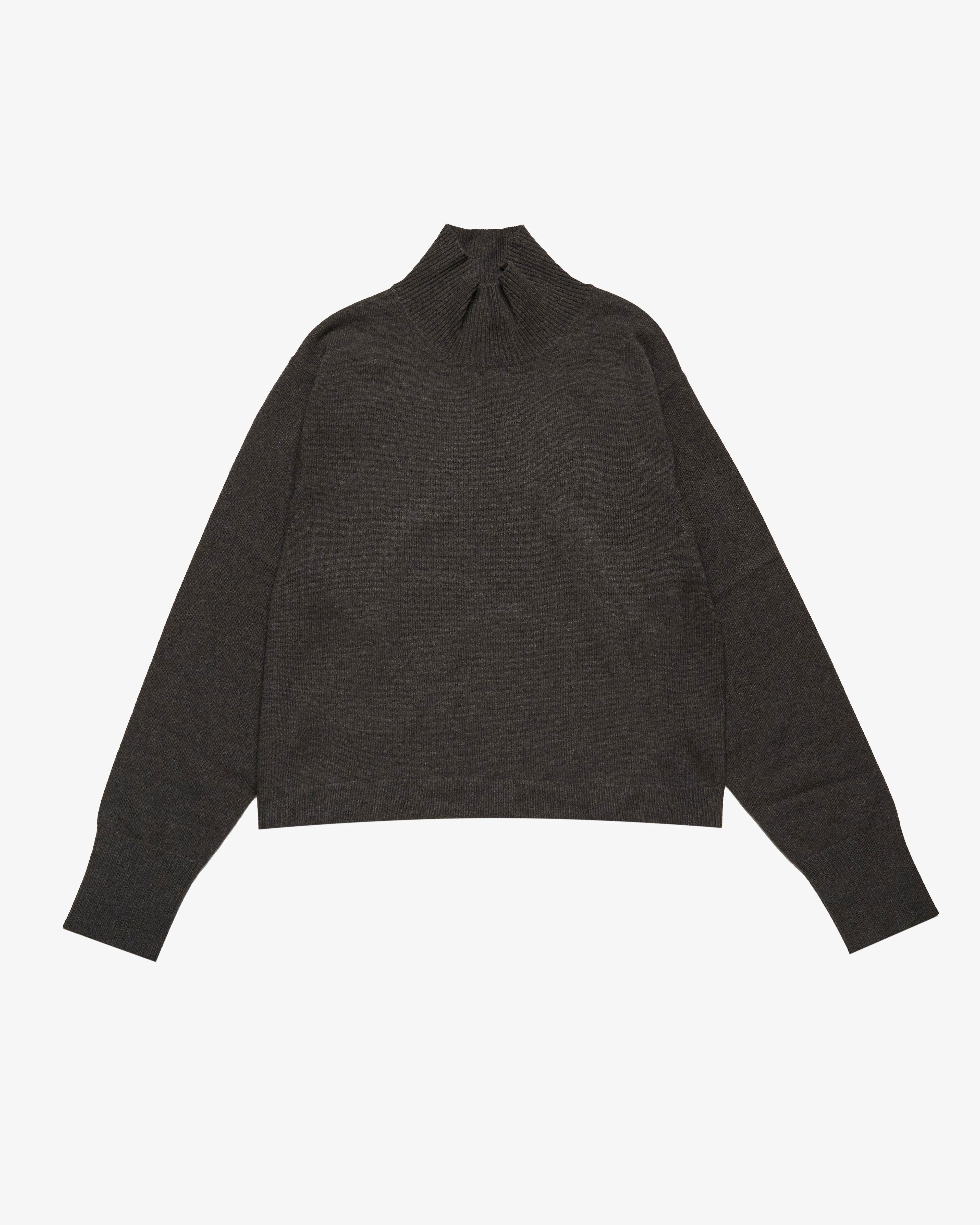 LE KASHA - Women's Vail Mock Neck Sweater - (Dark Brown942) by LE KASHA