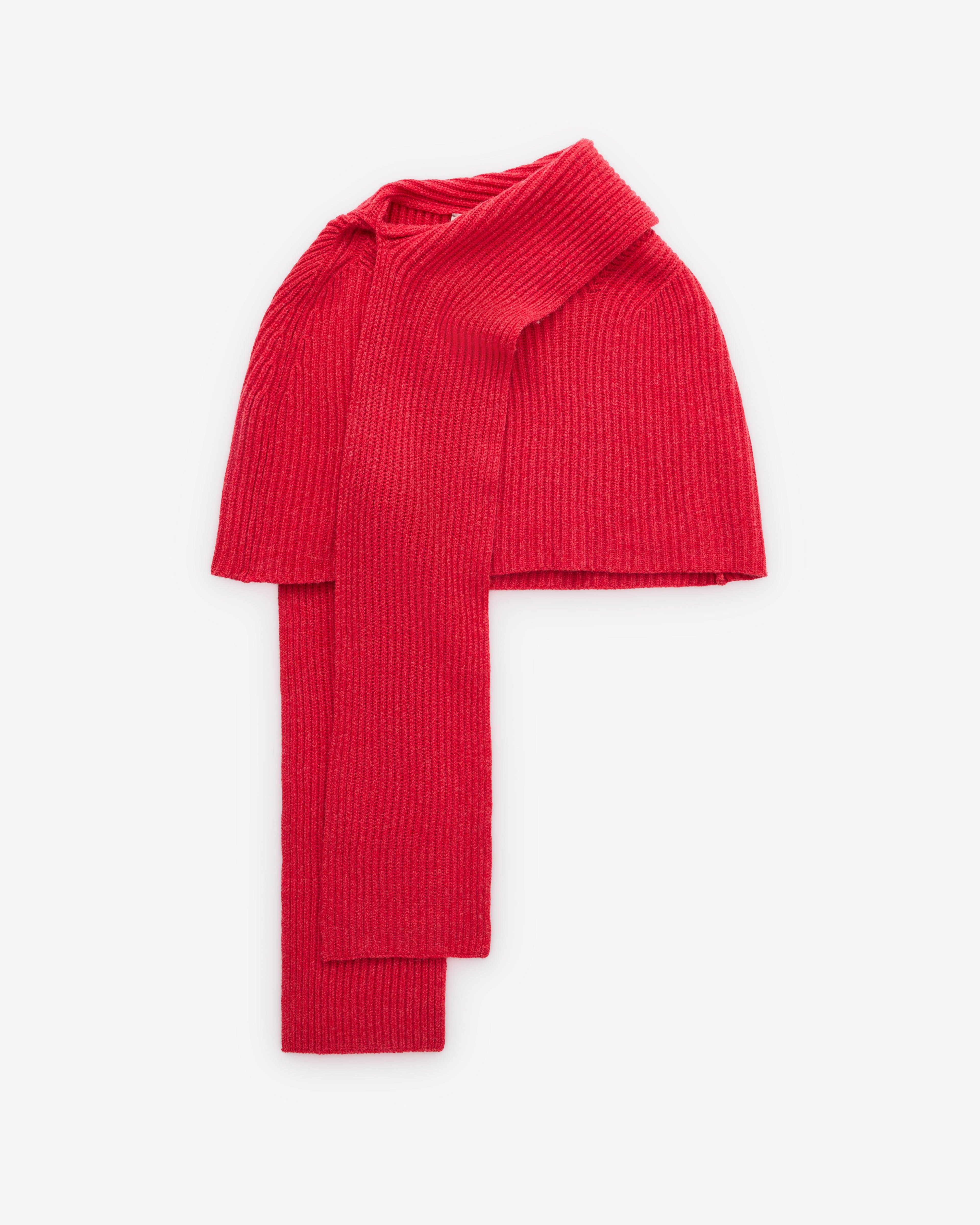 Le Kasha - Women's Bolero With Scarf - (Cherry) by LE KASHA