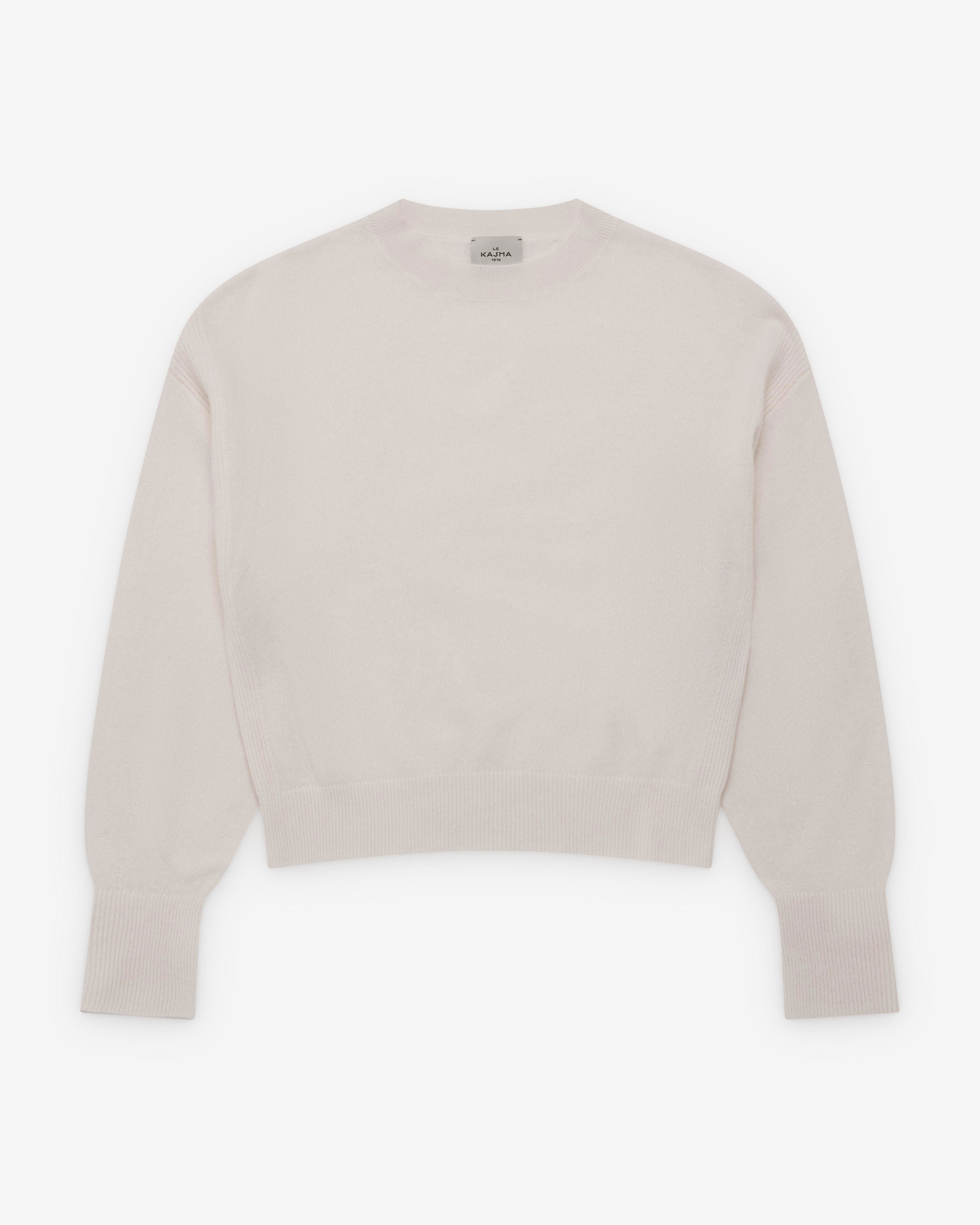 Le Kasha - Women's Modena Sweater - (White) by LE KASHA Le Kasha - Women's Modena Sweater - (White) by LE KASHA