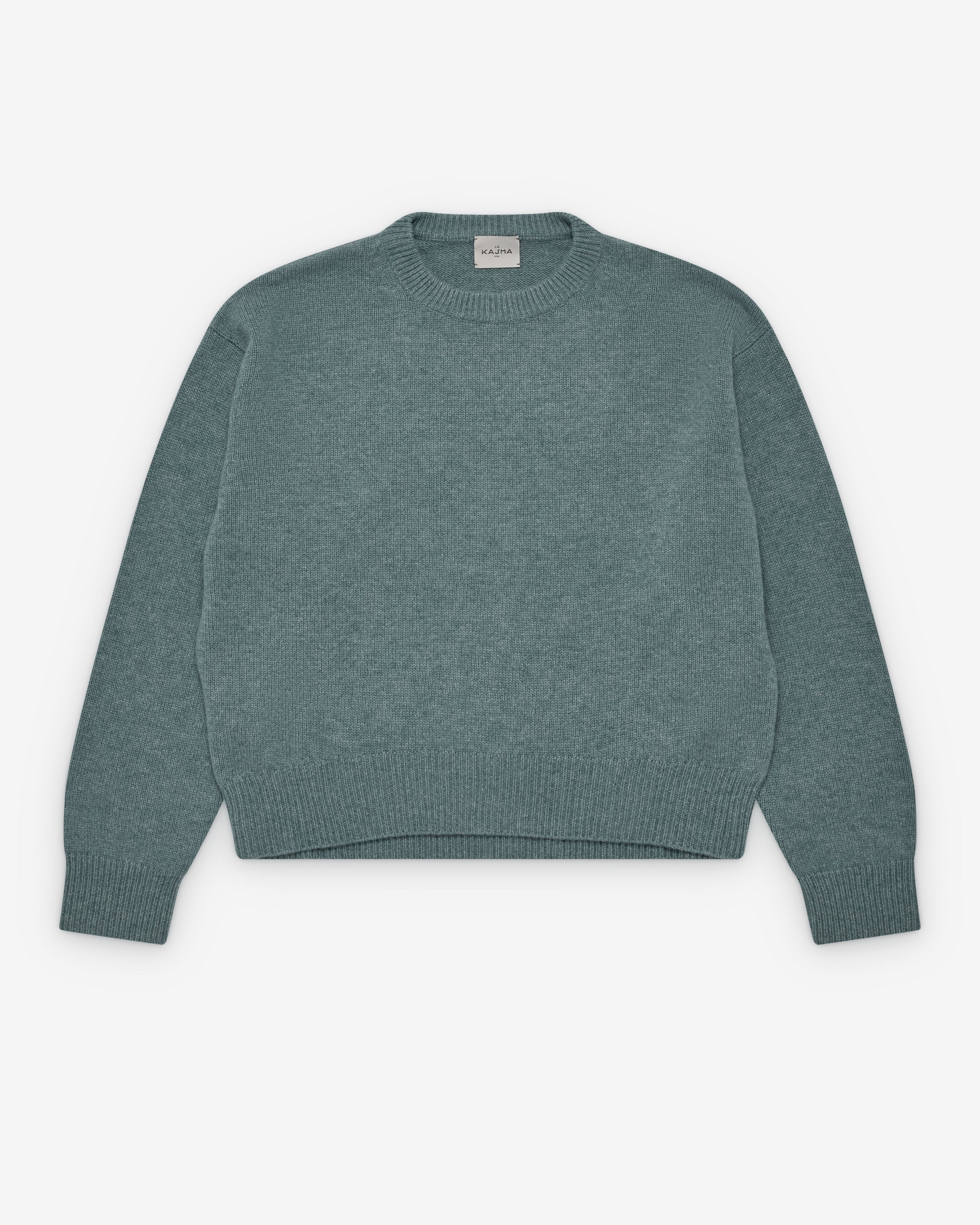 Le Kasha  - Women's Yesou cashmere sweater - (Green) by LE KASHA