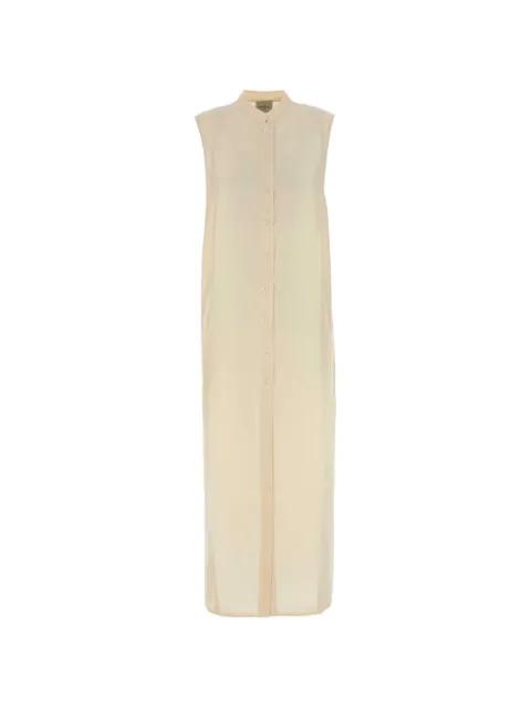 Namsa sleeveless maxi shirt dress by LE KASHA