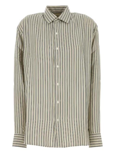 Songino striped-pattern shirt by LE KASHA