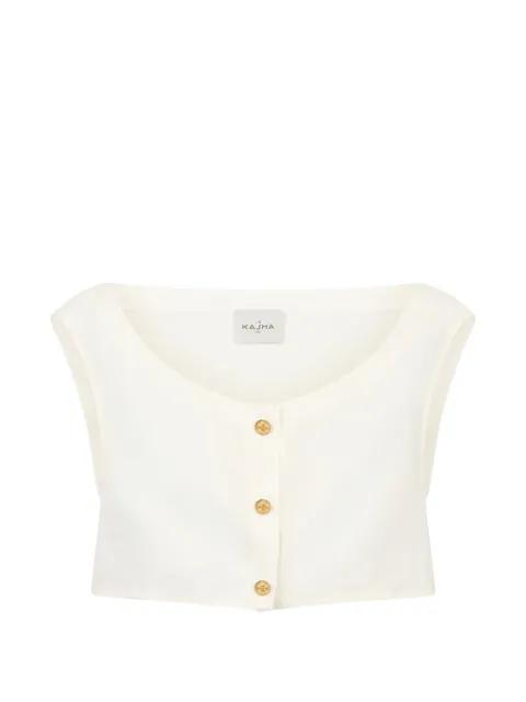 Tamra button-up blouse by LE KASHA