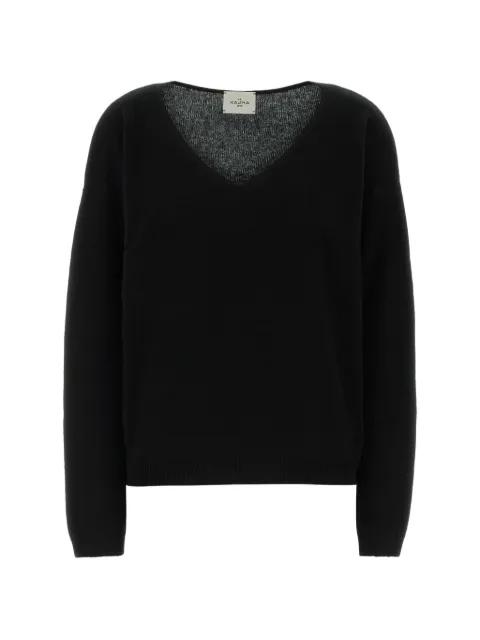 Tiber V-neck sweater by LE KASHA