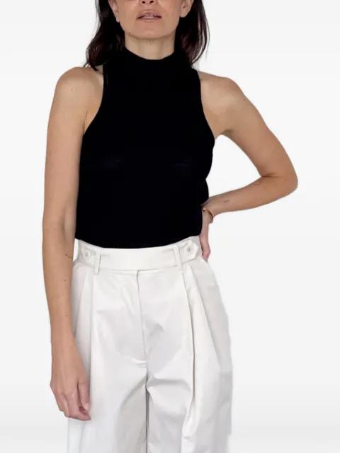 Tivat high-neck sleeveless top by LE KASHA
