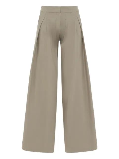 concealed-fastening trousers by LE KASHA