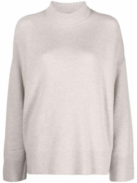 fine-knit roll neck jumper by LE KASHA
