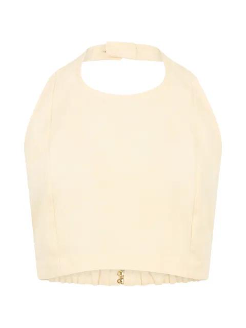 halterneck crop top by LE KASHA