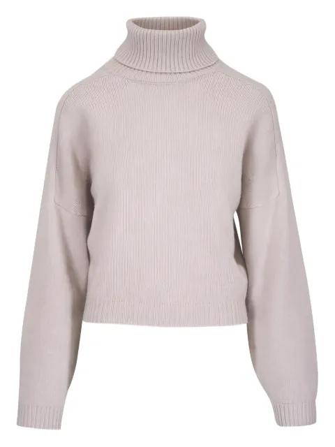 roll neck long-sleeve sweater by LE KASHA