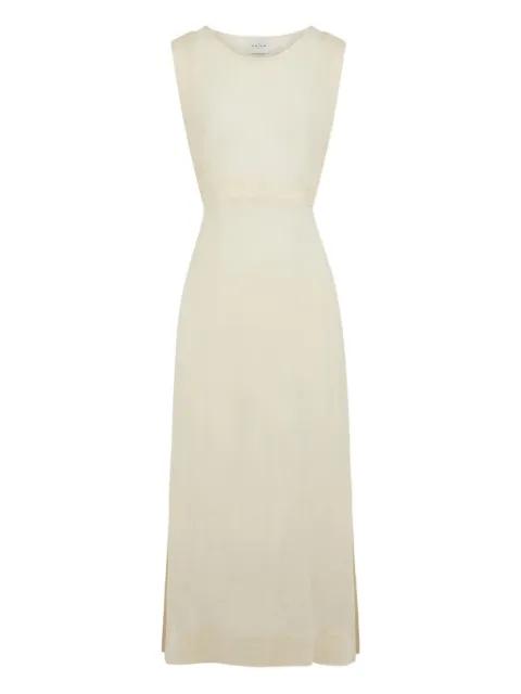 sleeveless crew-neck maxi dress by LE KASHA