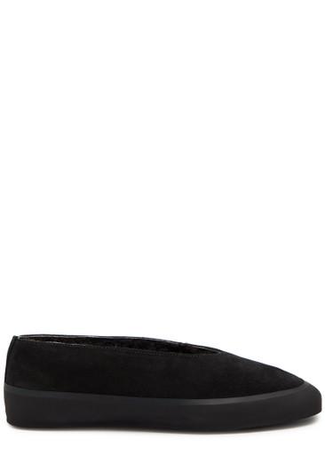 Apres Ski suede ballet flats by LE MONDE BERYL